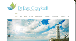 Desktop Screenshot of drkatecampbell.com